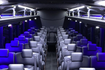 Commerce City Charter Bus Interior