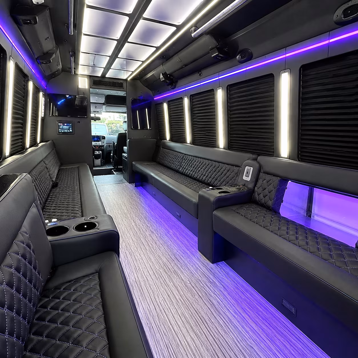 commerce city party bus rentals inside