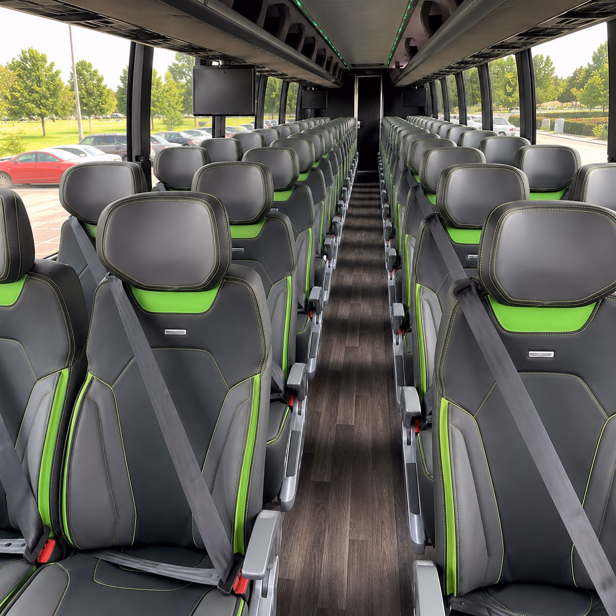 commerce city wedding transportation onboard seating